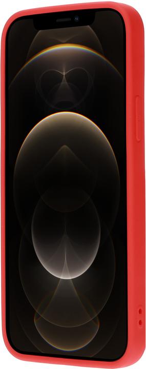 Image du produit Mobiparts Silicone Cover Apple iPhone 12/12 Pro Scarlet Red (Apple iPhone 12, Apple iPhone 12 Pro)