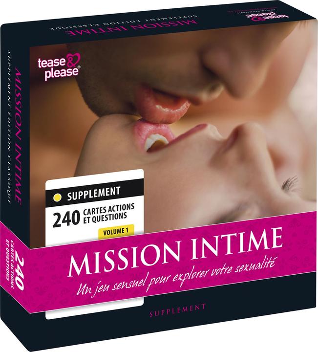 Productafbeelding tease & please Missie Intiem Supplement (Kaartspel, Frans)