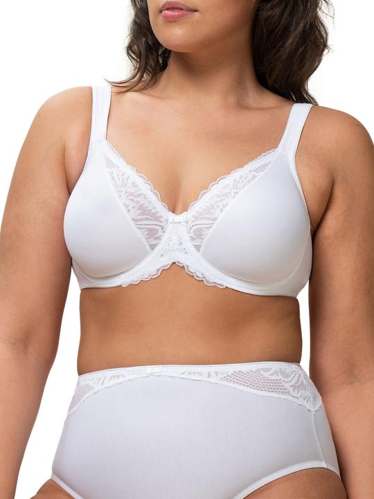 Immagine prodotto Triumph Reggiseno moderno in pizzo e cotone con ferretto (85 D, Confezione da 2)