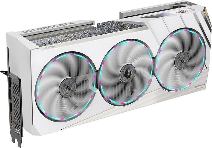 Actual product image Gigabyte AORUS GeForce RTX 4080 SUPER XTREME ICE 16GB GDDR6X HDMI 2.1a 3xDP 1.4a (16 GB)