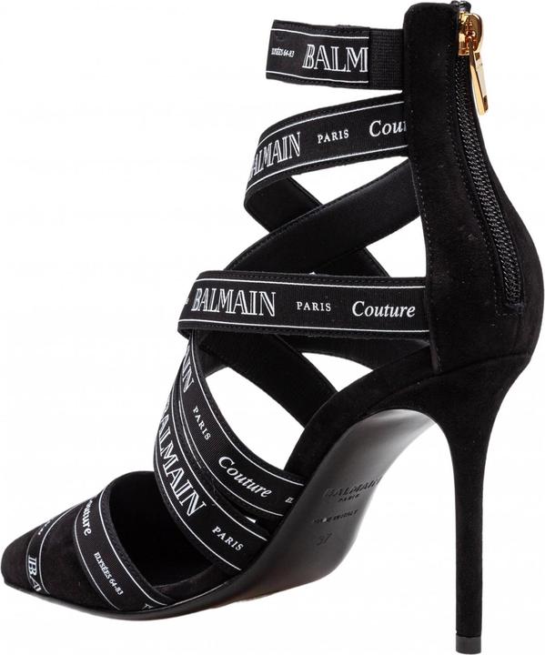 Produktbild Balmain ribbon suede pump couture sandal (37)