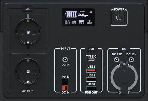 Produktbild Revolt Powerbank & Solar-Generator (1456 Wh, 20 kg)