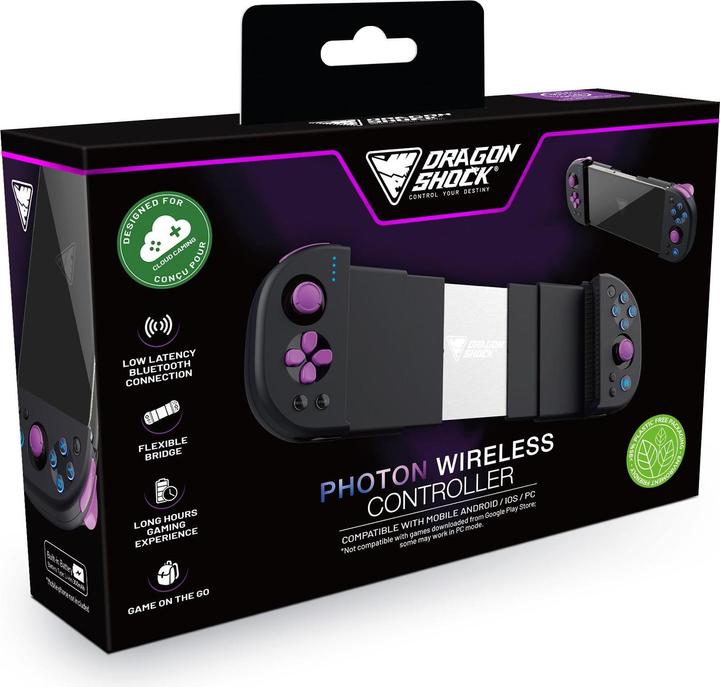 Image du produit Nuance Dragon Photon Wireless Controller Black pour Nintendo (iOS, PC, Android)