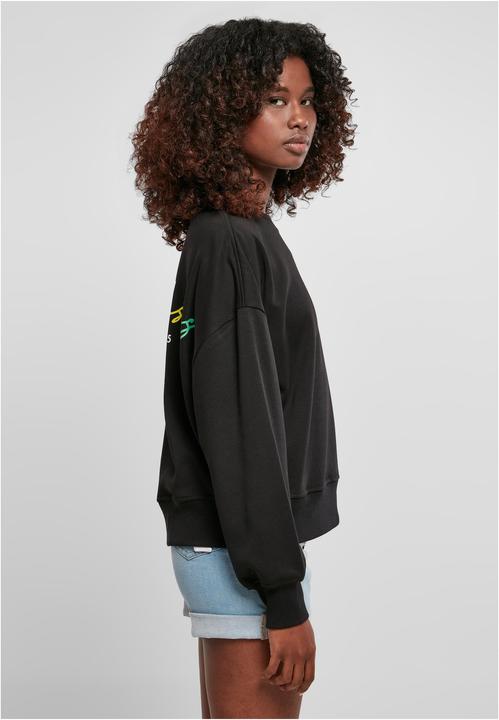 Produktbild Urban Classics Ladies Oversized Rainbow Crewneck (S)