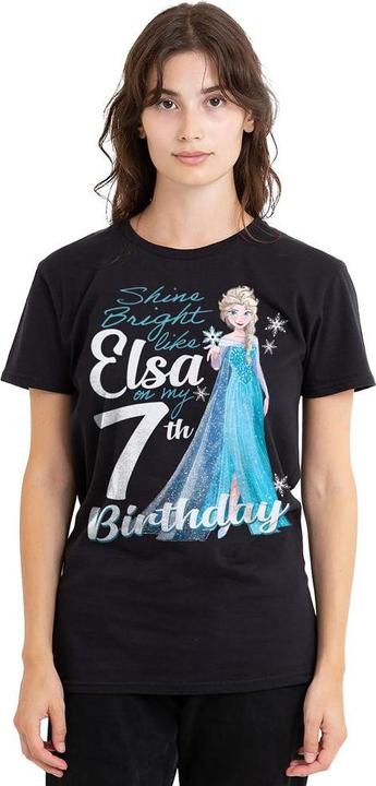 Produktbild Disney Frozen Bright Like Elsa TShirt 7. Geburtstag (XXL)