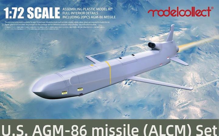 Actual product image Modelcollect U.S. AGM-86 air-launched cruise missile (ALCM) Set 20 pics