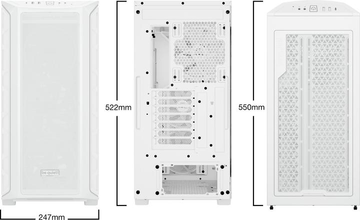 Actual product image be quiet! Shadow Base 800 FX (ATX, Mini-ITX, mATX)