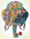 Produktbild Diamond Dotz Diamond Painting Bohemian Elephant