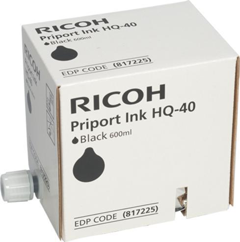 Immagine prodotto RICOH HQ40 - Confezione da 5 - 600 ml - Nero - Originale (FC)