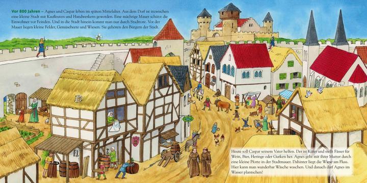 Produktbild LESEMAUS 150: In der Stadt – damals und heute (Deutsch, Christa Holtei, 2022)
