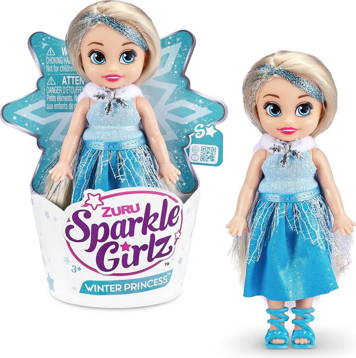 Actual product image Zuru Sparkle Girlz Winter Princess Cupcake