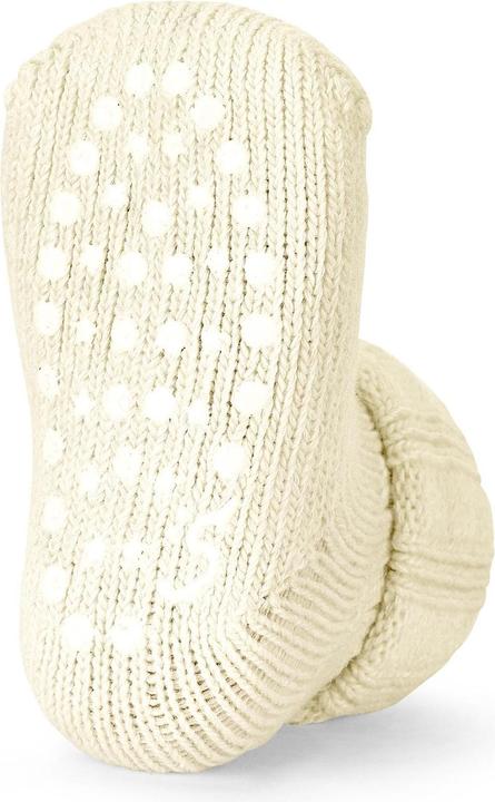 Produktbild Sterntaler Antirutsch-Socken aus Wolle Ecru Gr. 18 (Einzelpack, 18)
