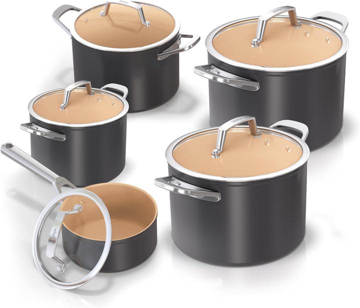 Immagine prodotto Ninja CW93000EN (24 cm, Pentola, Set di pentole e padelle da cucina, Acciaio inossidabile)