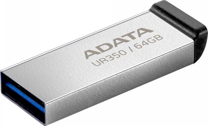 Produktbild Adata Pendrive UR350 USB3.2 Gen1 Metal black (64 GB, USB-A)