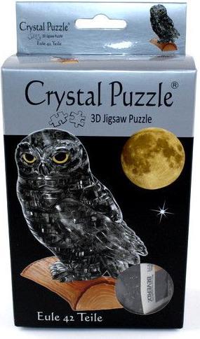 Actual product image HCM Kinzel 3D Crystal Owl (42 pieces)