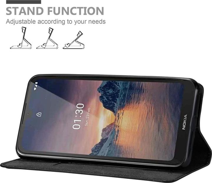 Immagine prodotto Cadorabo Copertina magnetica invisibile del libro (Nokia 1.3)