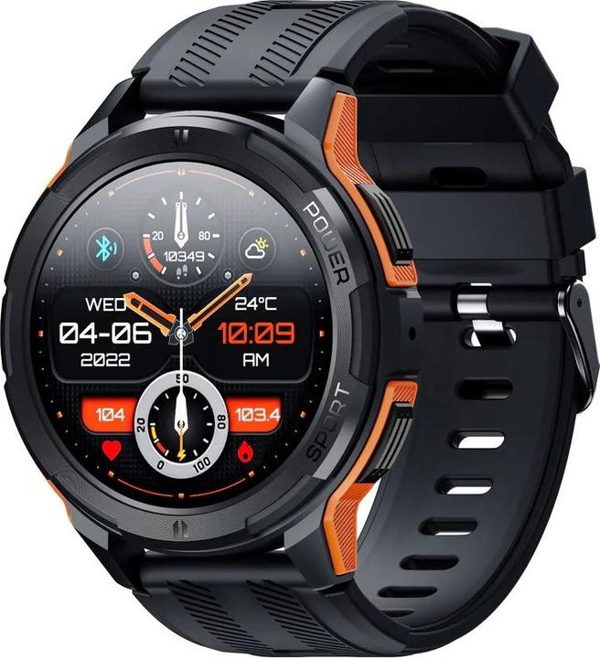Actual product image Oukitel Smartwatch BT10 Pomarańczowy