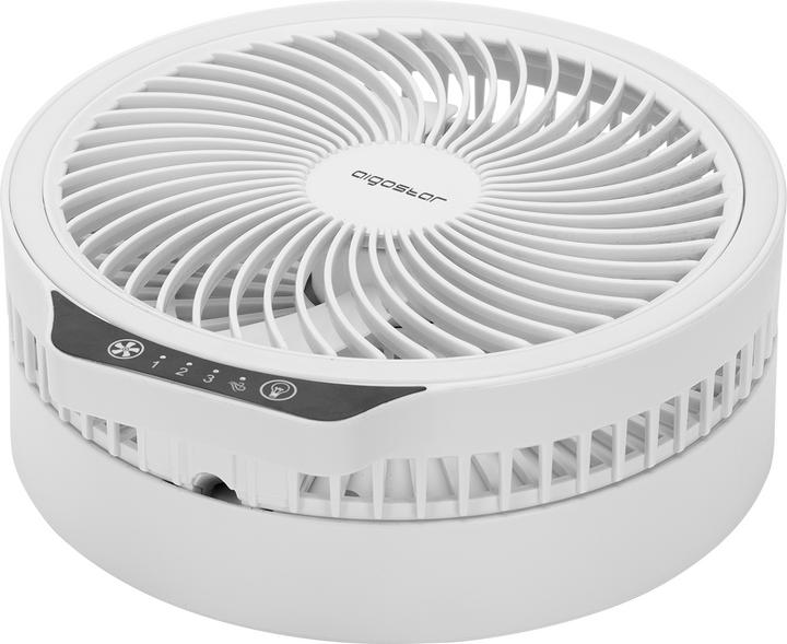Immagine prodotto Aigostar Ventilatore a pale retrattili da tavolo con luceVDE/Paula