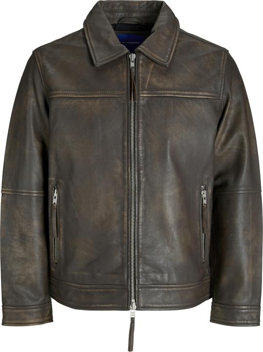 Actual product image Jack & Jones Joraustin Clean Leather Jkt Goat Styd Aw (S)
