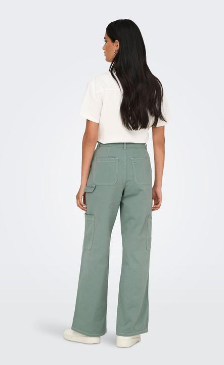 Actual product image JdY Wide leg cut High waist trousers Cargo trousers (L)