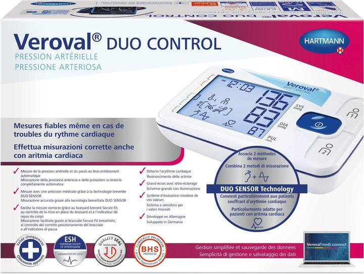 Produktbild Veroval duo control (Blutdruckmessgerät Oberarm)