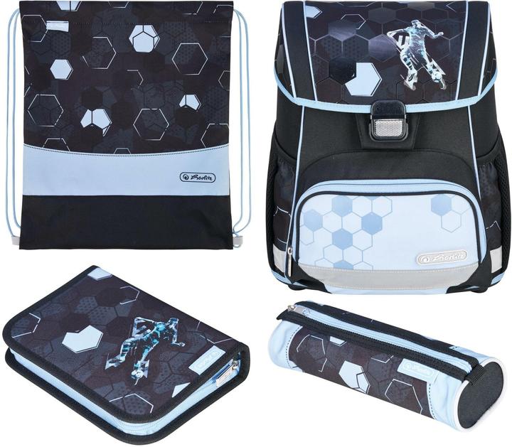 Herlitz Schulranzen Loop Plus Cyber Soccer (17 l)