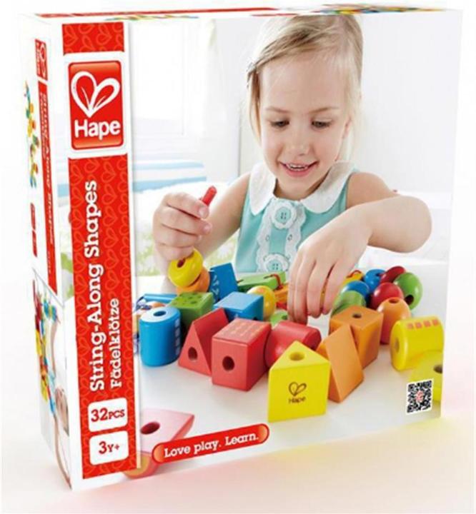 Produktbild Hape Fädelklötze
