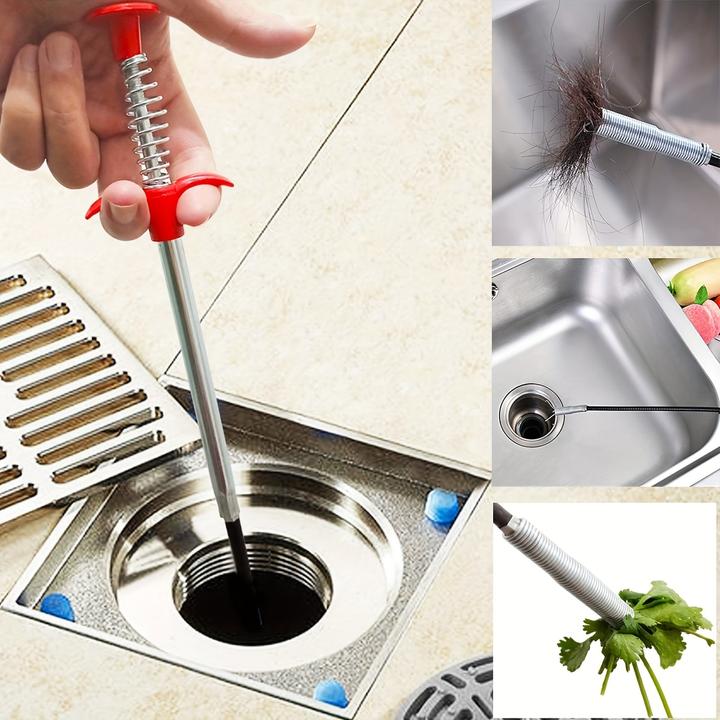 Immagine prodotto PhoneLook Flexibles Reinigungswerkzeug für Abfluss mit Greifarm zur Verstopfungsbeseitigung (160 cm)