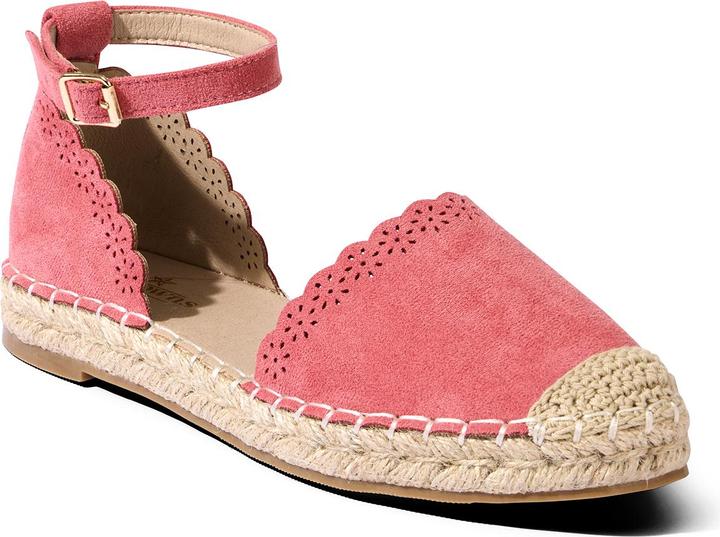 Image du produit Joe Browns Scalloped Edge Microsuede Espadrille Sandals (37)