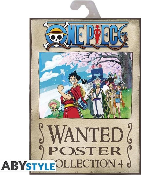 Image du produit ABYstyle ONE PIECE - Portfolio 9 posters wanted Luffys crew Wano 21x29,7 X5 (21 x 29,7 cm)