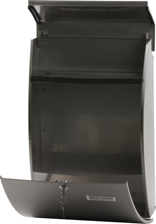 Immagine prodotto ReinigungsBerater Cassetta per le lettere a muro Tian in acciaio inox opaco Cassetta per le lettere dal design