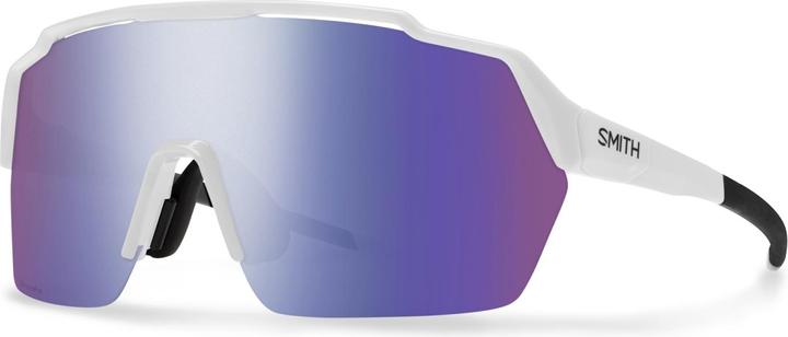 Blanc, violet miroir