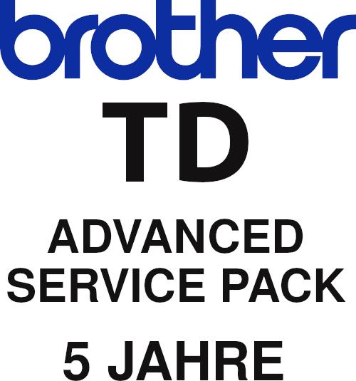 Actual product image Brother 5 years ADVANCED warranty extension TD series (60 months, Postal warranty)
