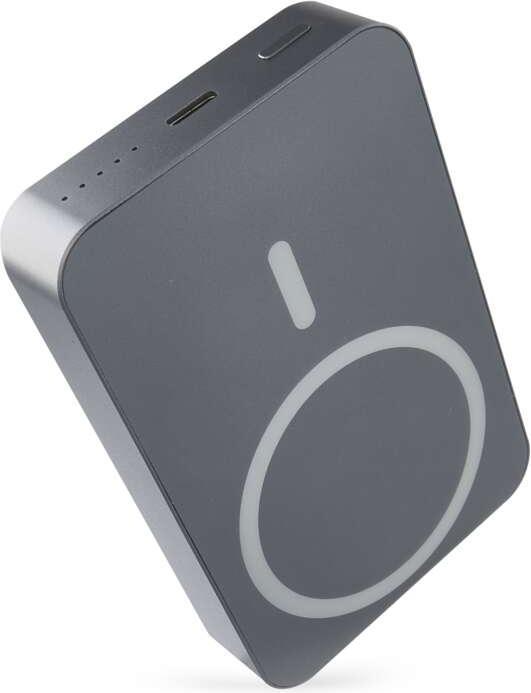 Immagine prodotto Emos Powerbank WI 1046, 10 000 mAh, 20 W+Wireless, grigio (10000 mAh, 20 W, 38.50 Wh)