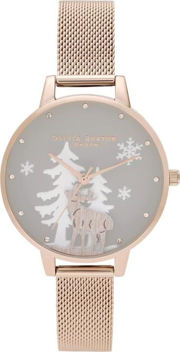 Immagine prodotto Olivia Burton Orologio da polso con bracciale in acciaio inossidabile (Orologio da polso analogico, 30 mm)