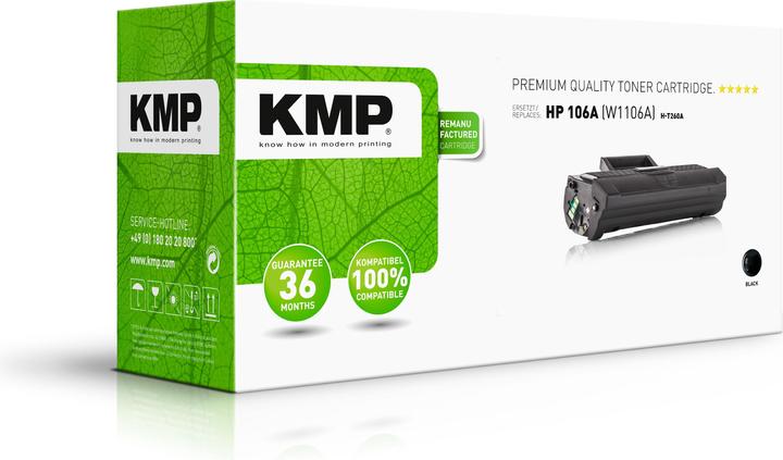 Image du produit KMP H-T260A noir Toner remplace HP 106A W1106A (2556,0000) (CF)