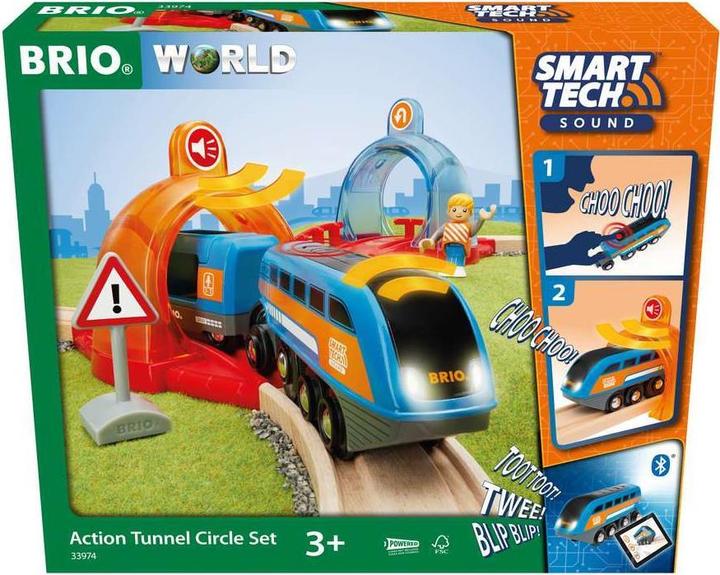 Produktbild Brio Smart Tech Sound Action Tunnel Kreissatz