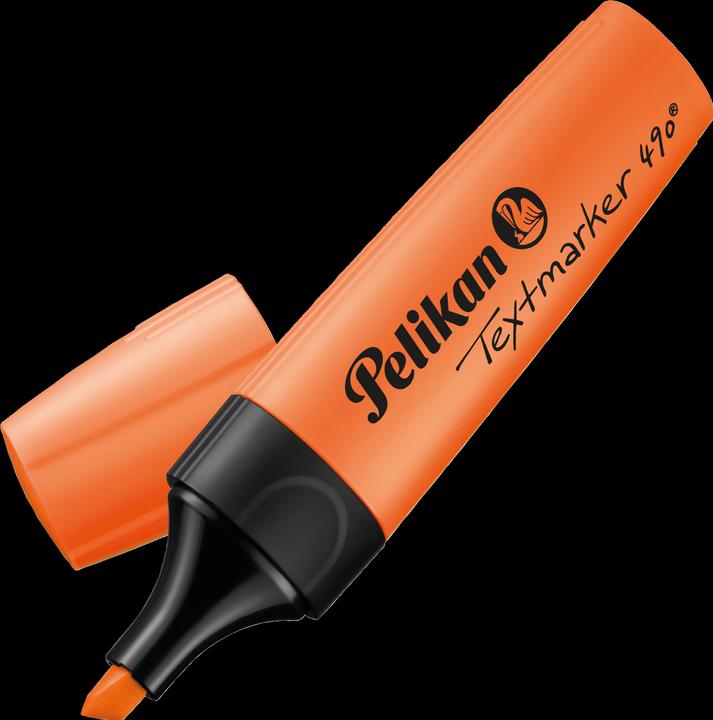 Produktbild Pelikan Textmarker 490 (Neonorange, Neongelb, Neonpink, Neongrün, 5 mm, 4 x)
