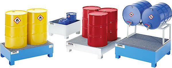 Immagine prodotto eurokraft basic Vaschetta di raccolta per fusti da 200 l