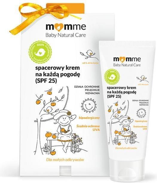 MomMe crème solaire pour sortir SPF 25 crème (Crema solare viso, SPF 25, 50 ml)