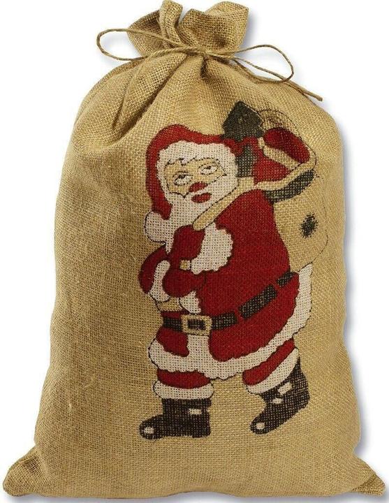 Folia Jutesack Nikolaus (Geschenktüte, 1 x)