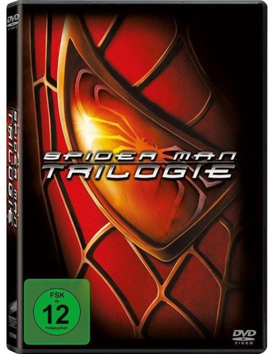 Actual product image Spider-Man Trilogy (DVD, 2014, German)