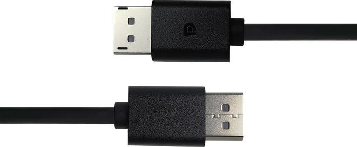 Produktbild Deltaco DisplayPort kabelis 8K, DP 1.4,, juodas / DP8K-1020-K / 00110015 (2 m, DisplayPort)