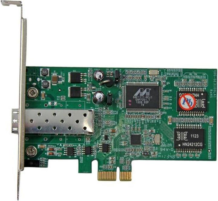 Actual product image StarTech PCI Express Ethernet Gigabit Fiber Network Card with Open SFP - PCIe Fiber SFP NIC - Gigabit... (PCI-E x1)