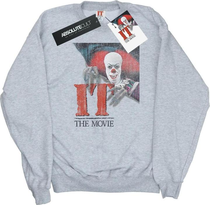 It Distressed Poster Sweatshirt