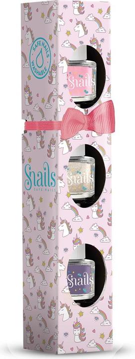 Image du produit Snails Set cadeau de 3 vernis à ongles Mini Licorne (MQ6)