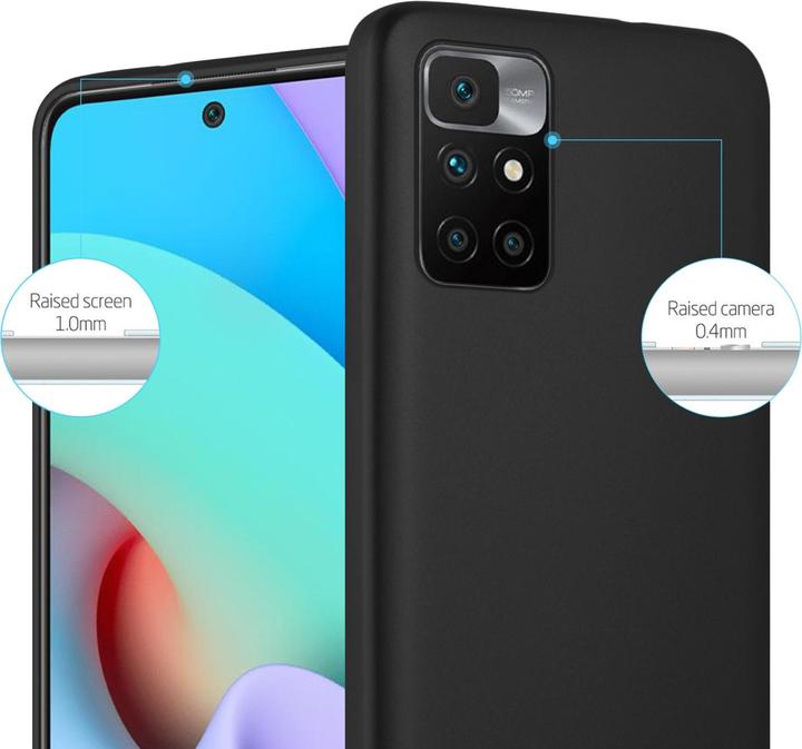 Immagine prodotto Cadorabo Manicotto metallico opaco in TPU (Xiaomi Redmi 10, Xiaomi Redmi Note 11)