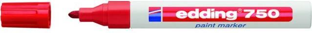 Actual product image Edding 750 Gloss paint markers (Red, 2 mm, 1 x)