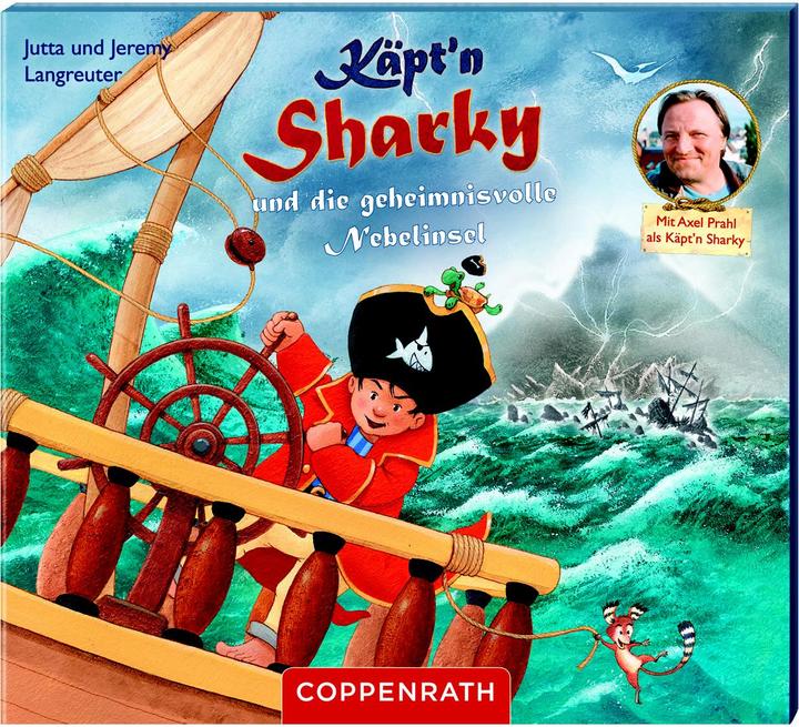 Immagine prodotto Il capitano Sharky e l'isola misteriosa della nebbia (CD) (Jeremy Langreuter, Jutta Longreuter, Silvio Neuendorf, Rainer Bielfeldt, Axel Prahl, Tedesco)