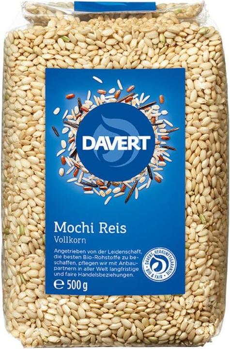 Davert Süsser Mochi Reis Vollkorn Bio (500 g)